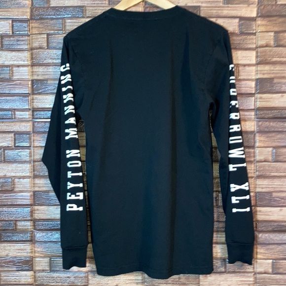 Mitchell & Ness x Super Bowl Peyton Manning Long Sleeve Small T-Shirt - Picture 4 of 9